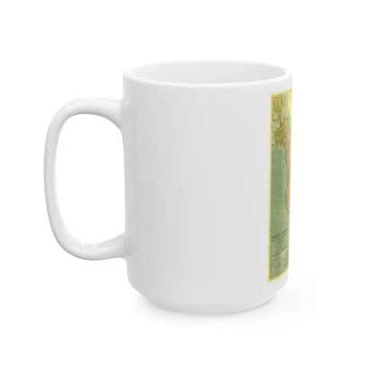 North America (1924) (Map) White Coffee Mug - Go Mug Yourself