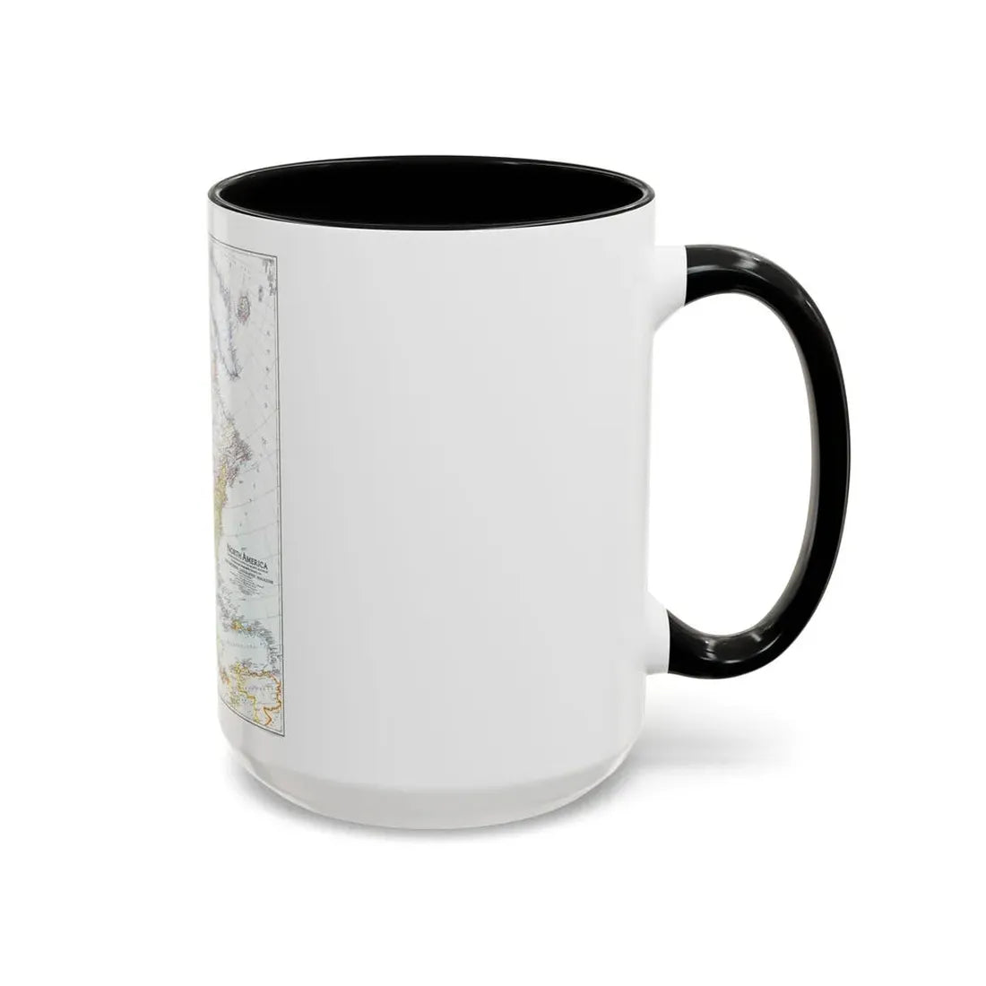 North America (1942) (Map) Accent Coffee Mug - Go Mug Yourself