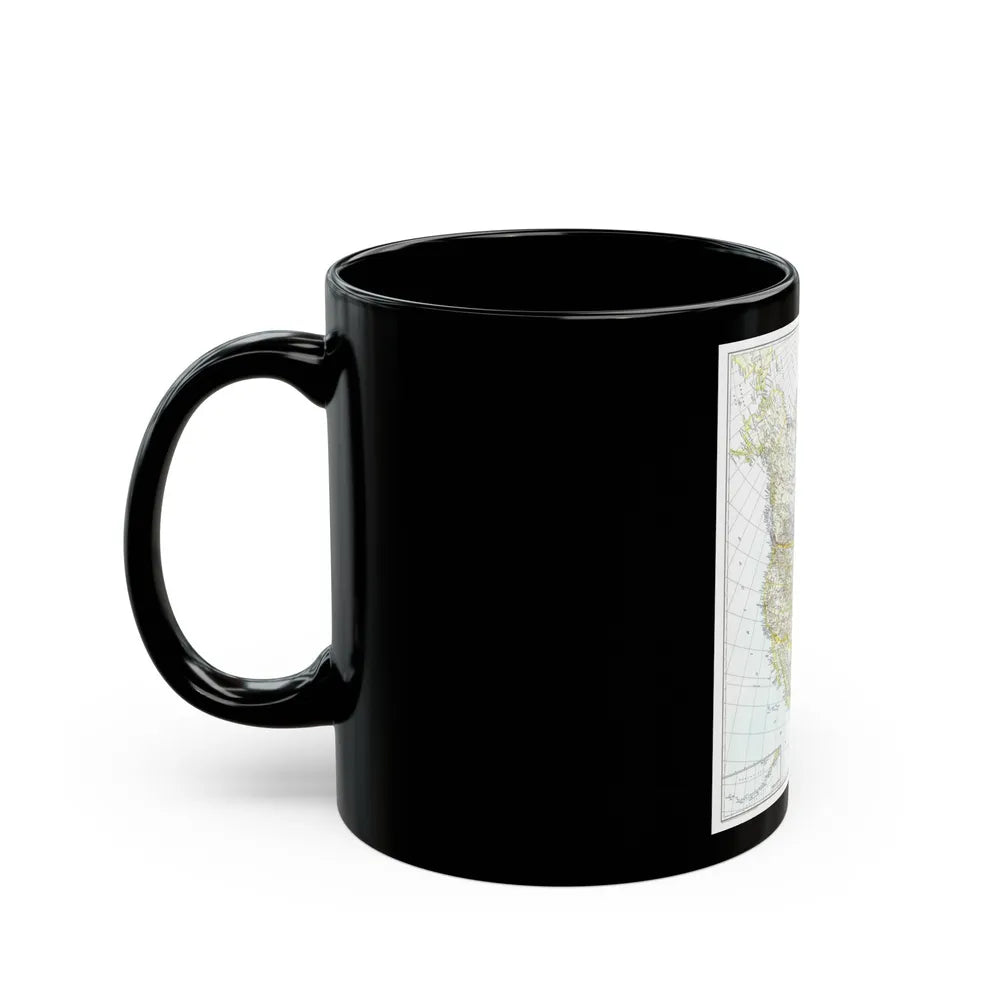 North America (1942) (Map) Black Coffee Mug-Go Mug Yourself