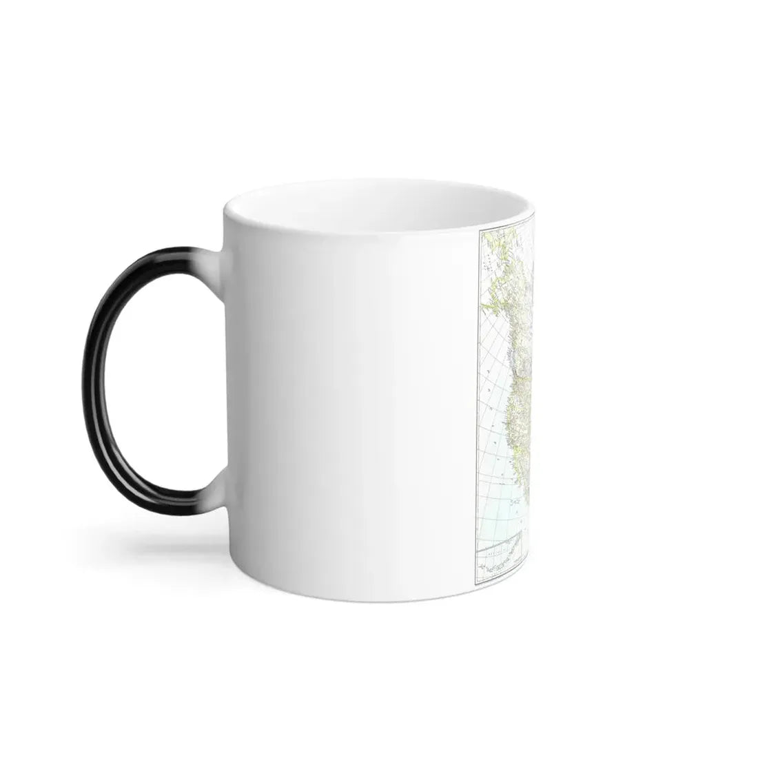 North America (1942) (Map) Color Changing Mug 11oz - Go Mug Yourself