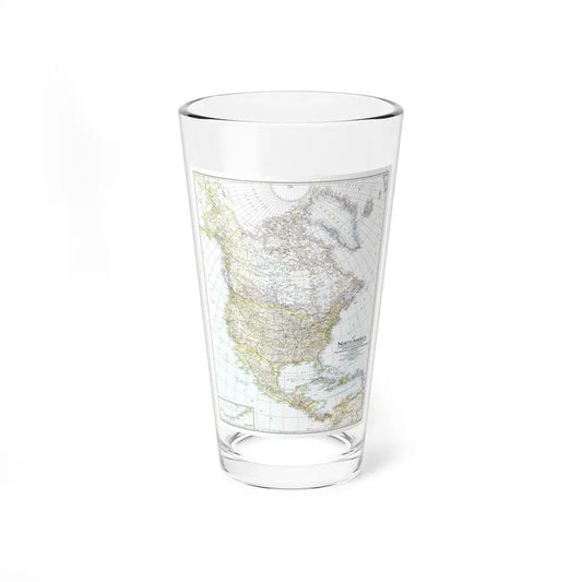 North America (1942) (Map) Pint Glass 16oz 16oz - Go Mug Yourself