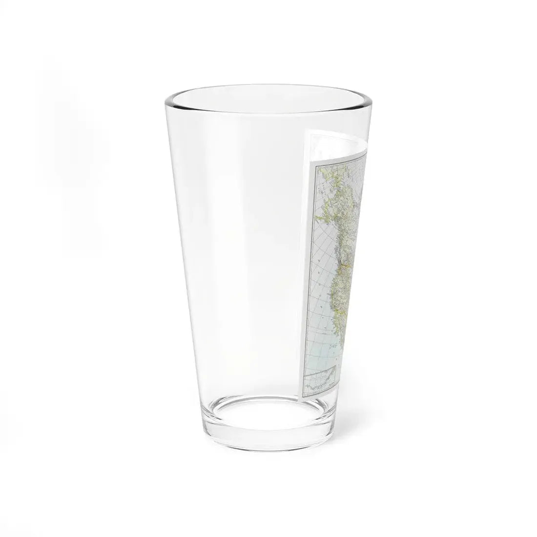 North America (1942) (Map) Pint Glass 16oz - Go Mug Yourself