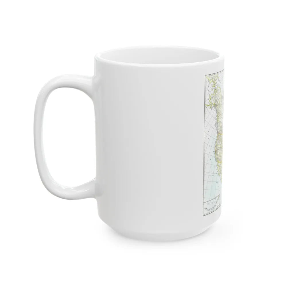 North America (1942) (Map) White Coffee Mug-Go Mug Yourself