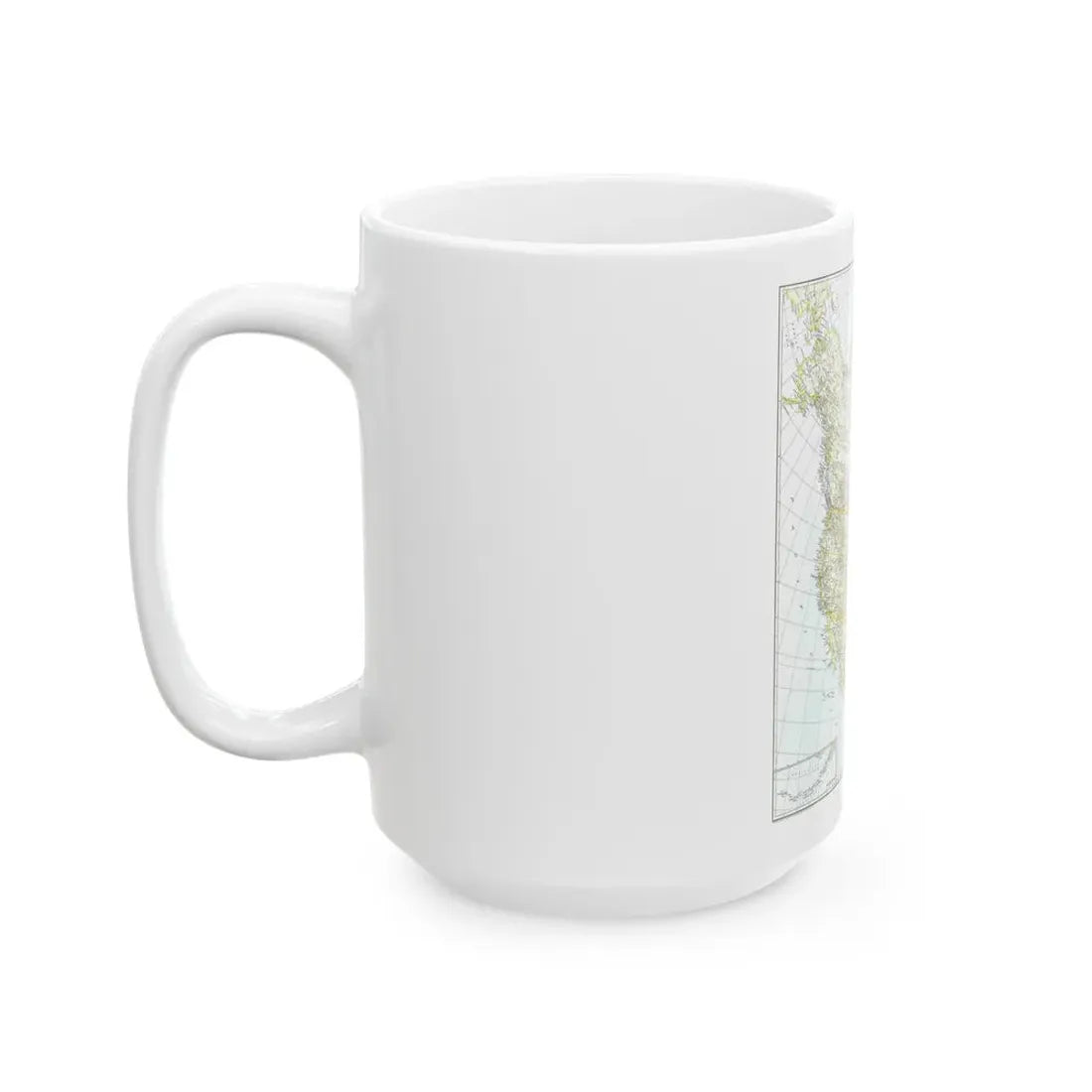 North America (1942) (Map) White Coffee Mug - Go Mug Yourself