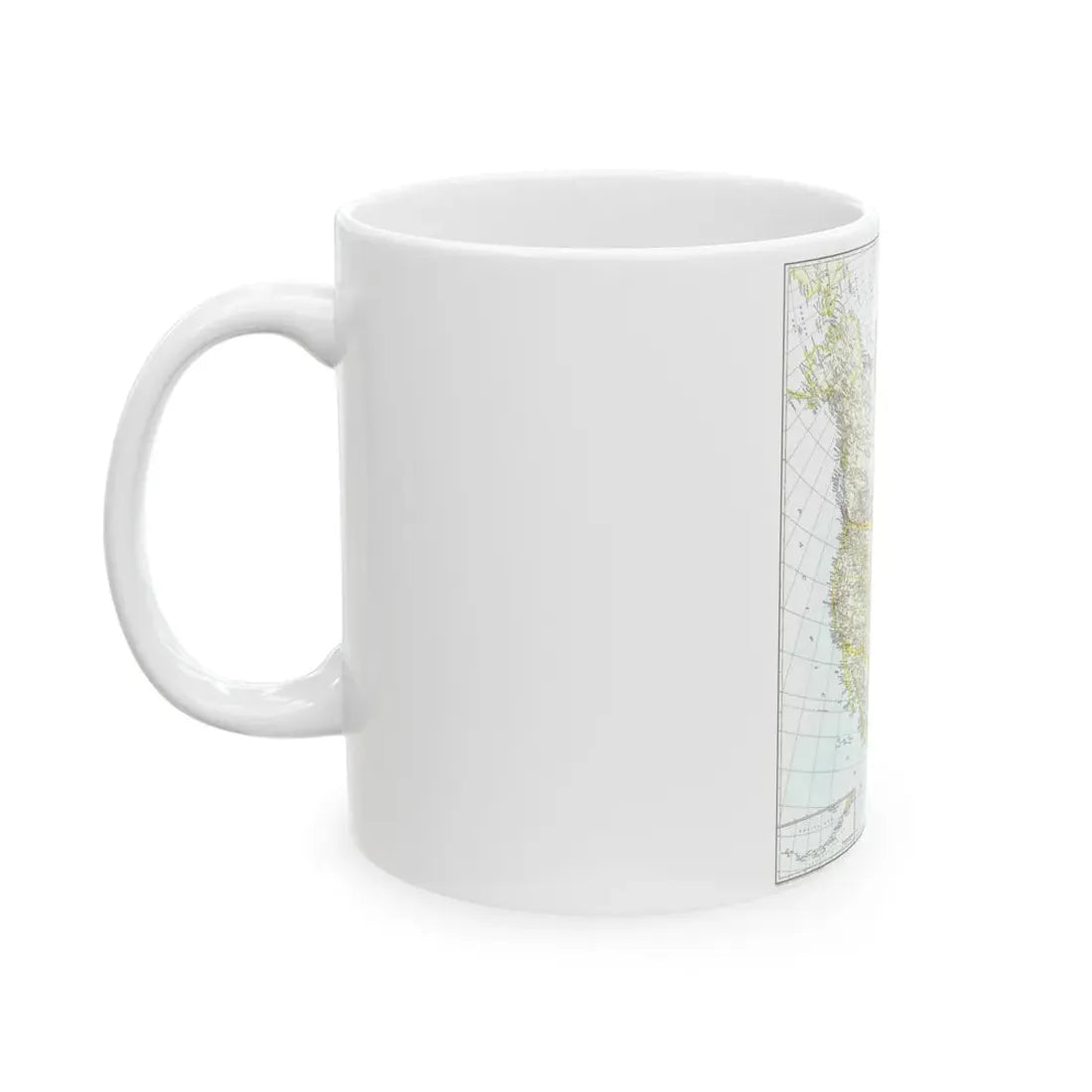 North America (1942) (Map) White Coffee Mug - Go Mug Yourself