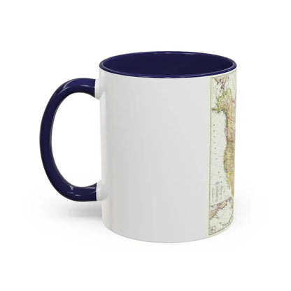 North America (1952) (Map) Accent Coffee Mug - Go Mug Yourself