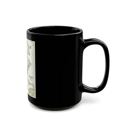 North America (1952) (Map) Black Coffee Mug - Go Mug Yourself