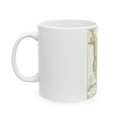 North America (1952) (Map) White Coffee Mug - Go Mug Yourself