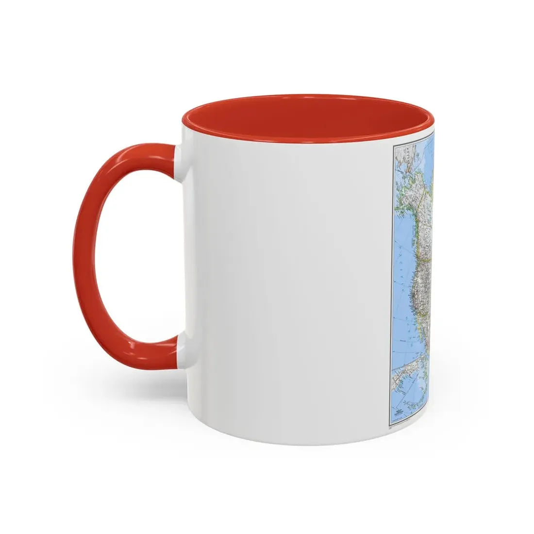 North America (2005) (Map) Accent Coffee Mug - Go Mug Yourself