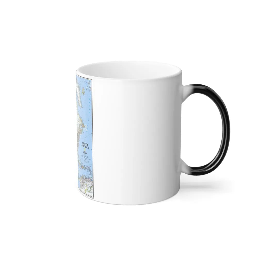 North America (2005) (Map) Color Changing Mug 11oz-Go Mug Yourself