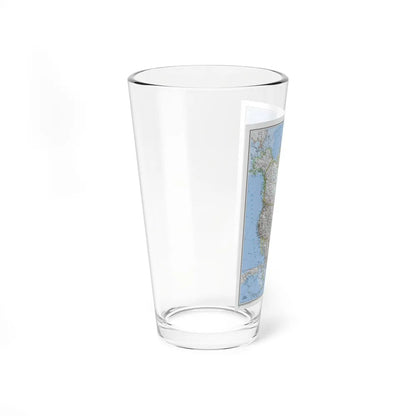 North America (2005) (Map) Pint Glass 16oz-Go Mug Yourself