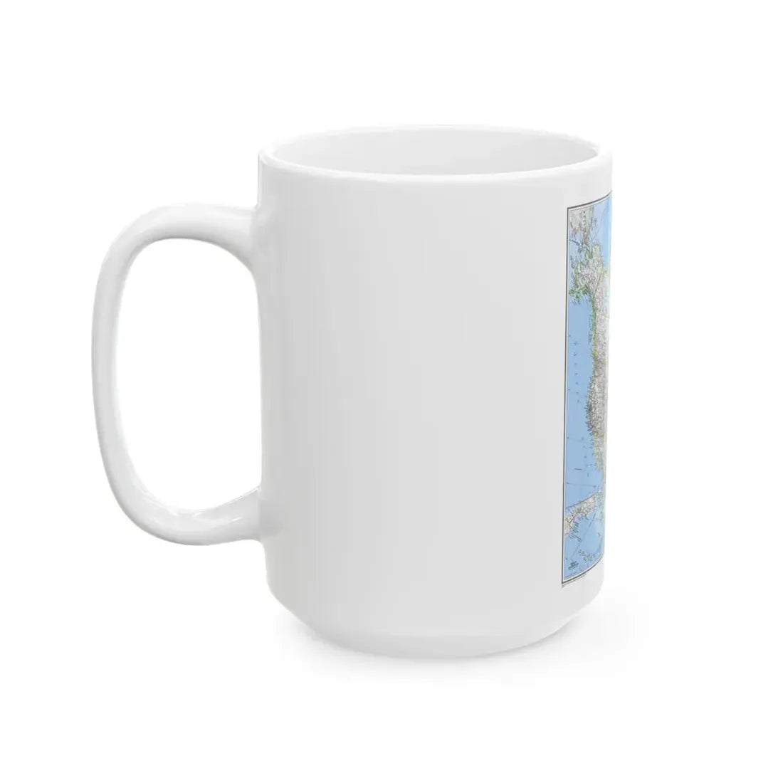 North America (2005) (Map) White Coffee Mug - Go Mug Yourself