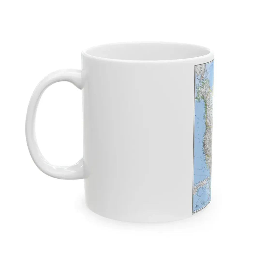 North America (2005) (Map) White Coffee Mug - Go Mug Yourself