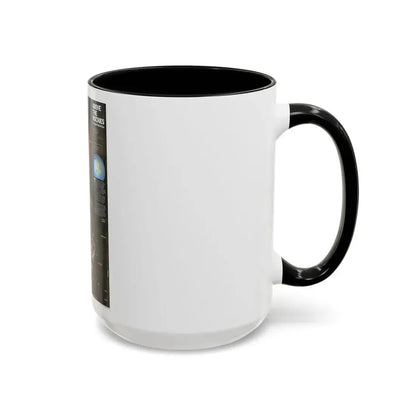 North America - Above the Rockies Through Digital Eyes (1995) (Map) Accent Coffee Mug - Go Mug Yourself