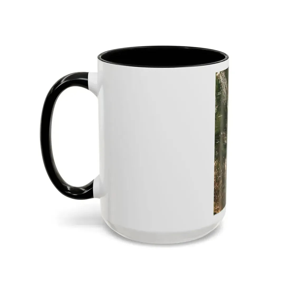 North America - Above the Rockies Through Digital Eyes (1995) (Map) Accent Coffee Mug - Go Mug Yourself