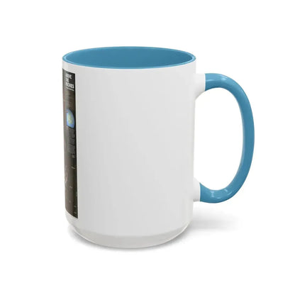 North America - Above the Rockies Through Digital Eyes (1995) (Map) Accent Coffee Mug - Go Mug Yourself