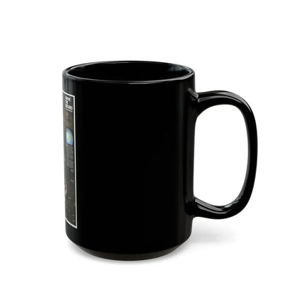 North America - Above the Rockies Through Digital Eyes (1995) (Map) Black Coffee Mug - Go Mug Yourself
