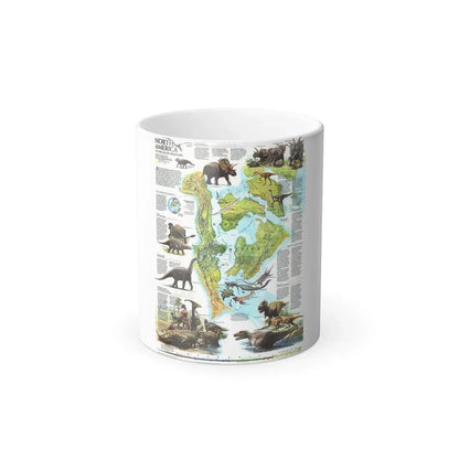 North America - Age of Dinosaurs (1993) (Map) Color Changing Mug 11oz Default Title - Go Mug Yourself