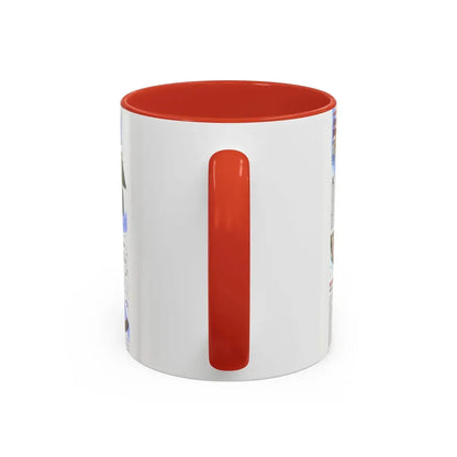 North America - Ancient Mesoamerica (1997) (Map) Accent Coffee Mug - Go Mug Yourself