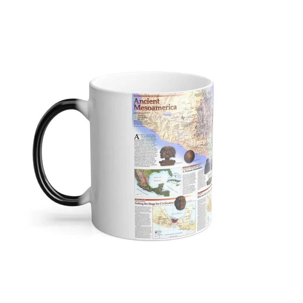 North America - Ancient Mesoamerica (1997) (Map) Color Changing Mug 11oz-Go Mug Yourself