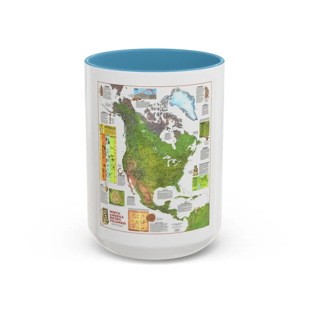 SKU:16045562509516591199 Mug sizes:15oz Mug color:Light Blue