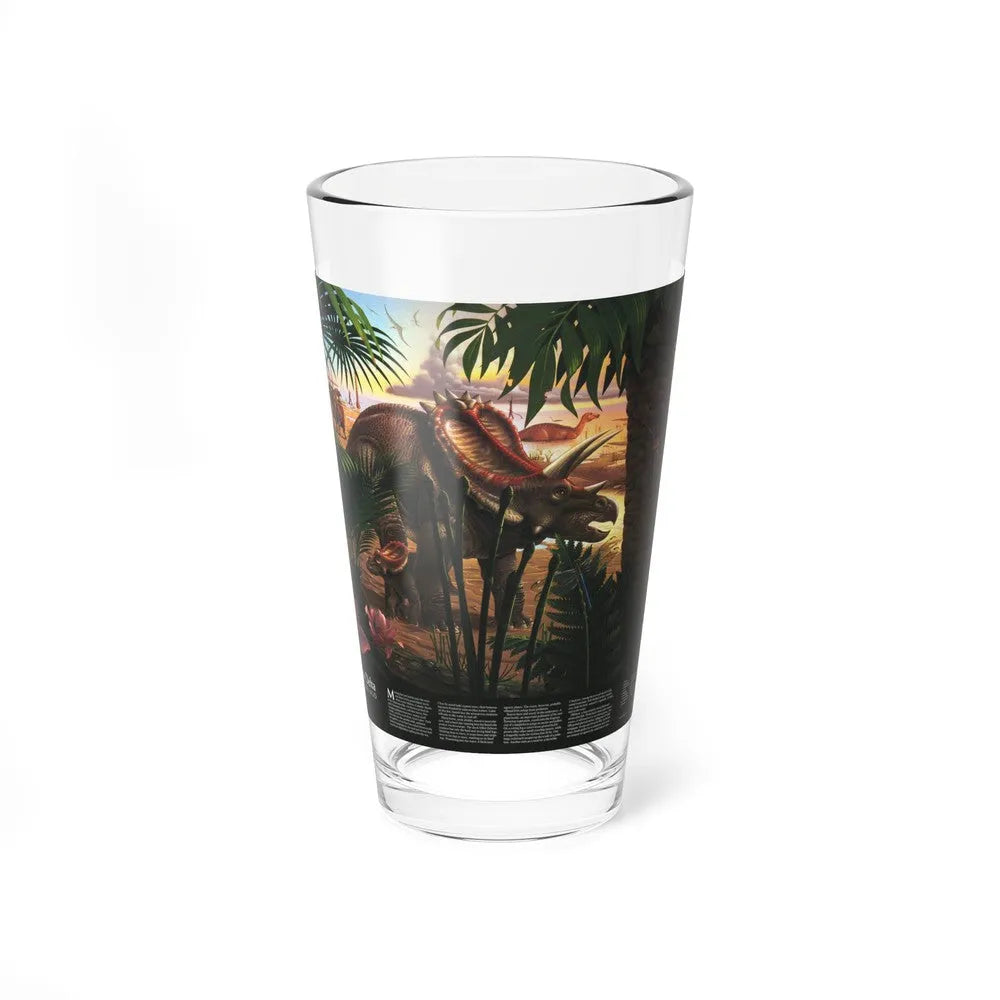 North America - Dawn on the Delta- 74mya (1993) (Map) Pint Glass 16oz-16oz-Go Mug Yourself