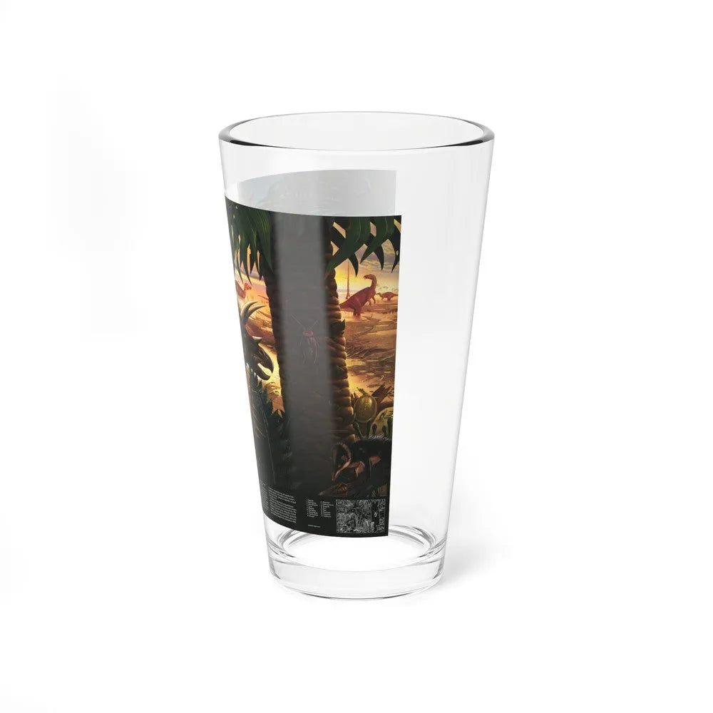 North America - Dawn on the Delta- 74mya (1993) (Map) Pint Glass 16oz-Go Mug Yourself