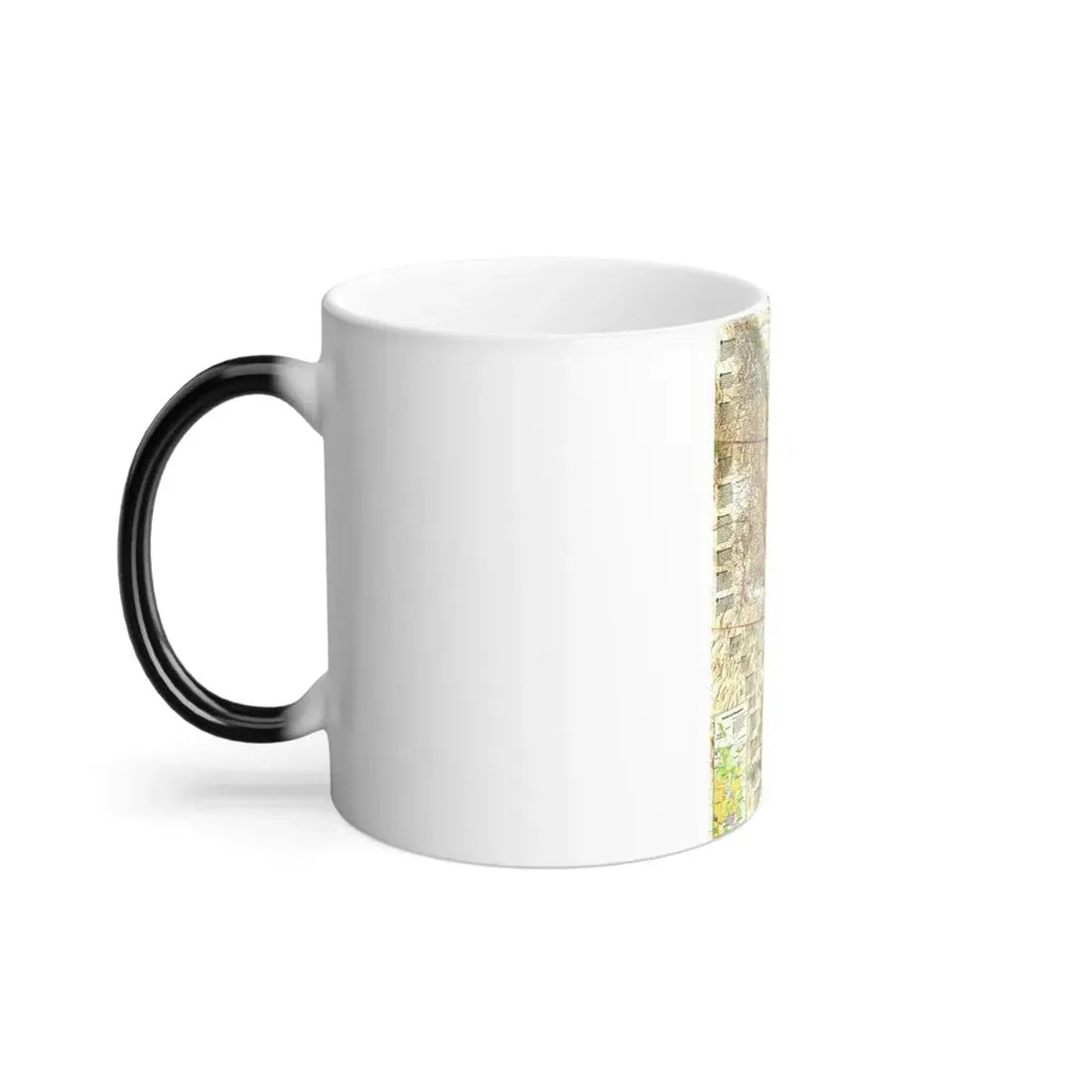 North America - Heart of the Rockies (1995) (Map) Color Changing Mug 11oz - Go Mug Yourself