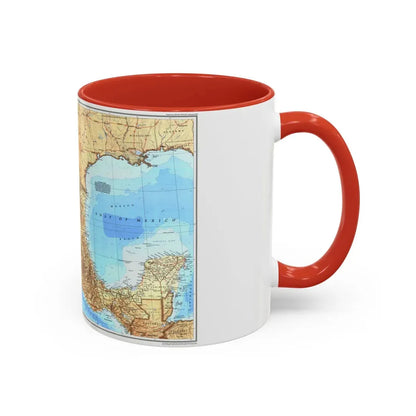 North America - Mexico (1994) (Map) Accent Coffee Mug - Go Mug Yourself