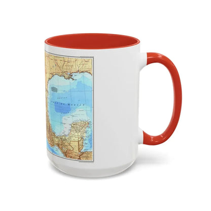 North America - Mexico (1994) (Map) Accent Coffee Mug - Go Mug Yourself