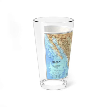 North America - Mexico (1994) (Map) Pint Glass 16oz-Go Mug Yourself