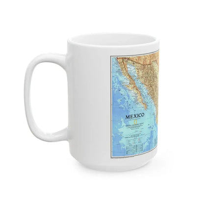 North America - Mexico (1994) (Map) White Coffee Mug - Go Mug Yourself