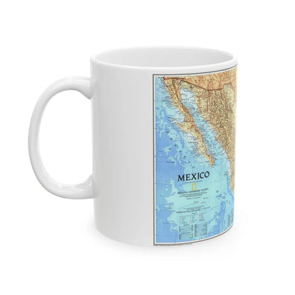 North America - Mexico (1994) (Map) White Coffee Mug-Go Mug Yourself