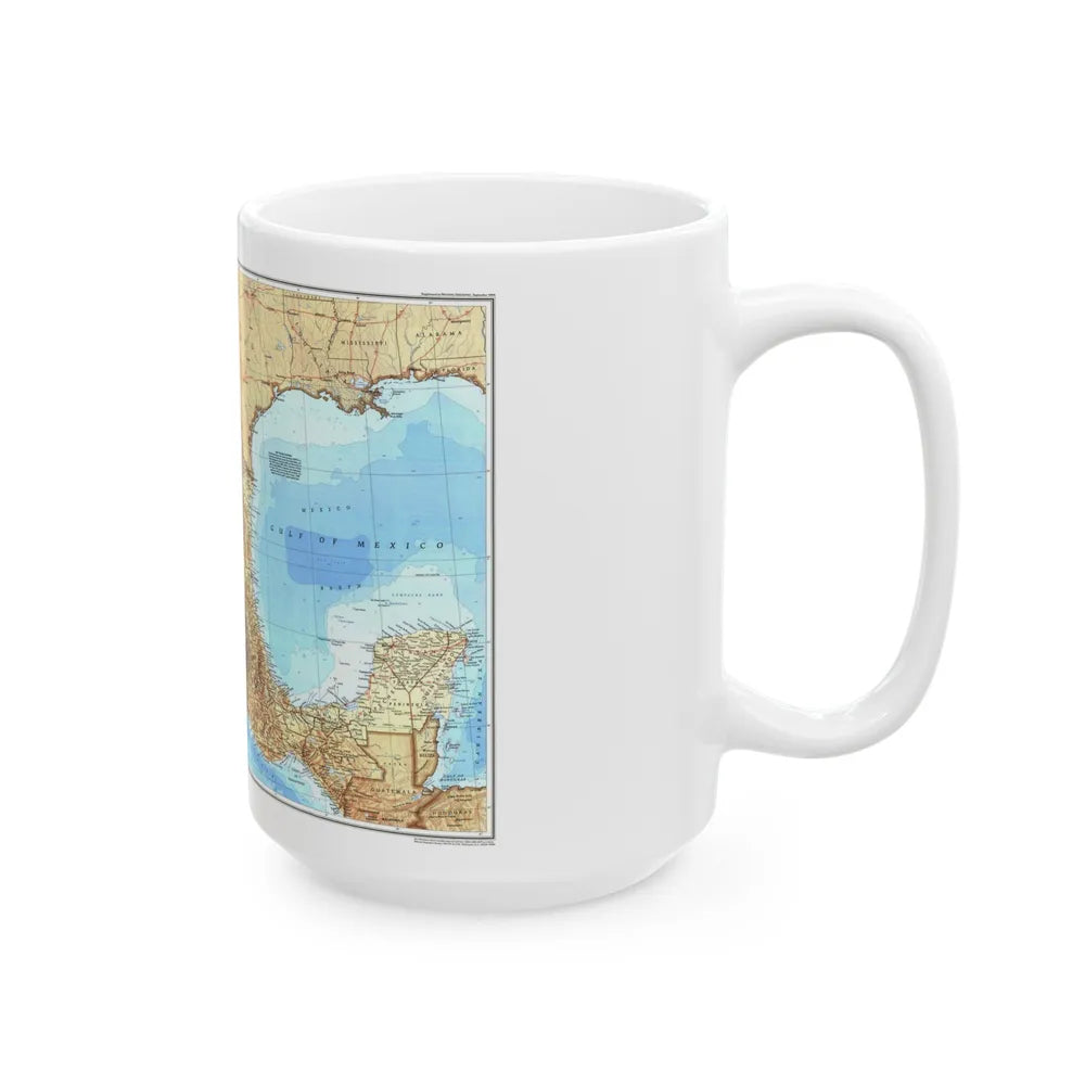 North America - Mexico (1994) (Map) White Coffee Mug-Go Mug Yourself