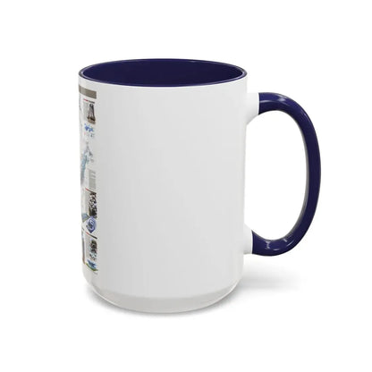 North America - Nature in Full Force (1998) (Map) Accent Coffee Mug - Go Mug Yourself