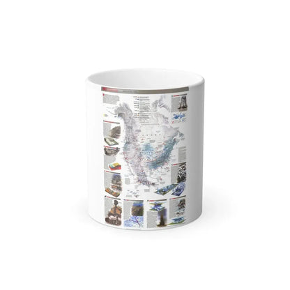 North America - Nature in Full Force (1998) (Map) Color Changing Mug 11oz Default Title - Go Mug Yourself