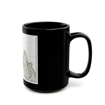 North America - Part of the Coast (1898) (Map) Black Coffee Mug - Go Mug Yourself