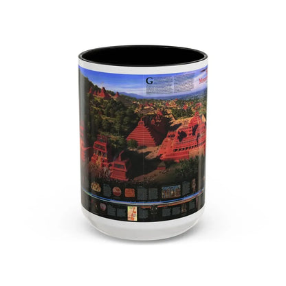 North America - The Mesoamericans (1997) (Map) Accent Coffee Mug 15oz Black - Go Mug Yourself