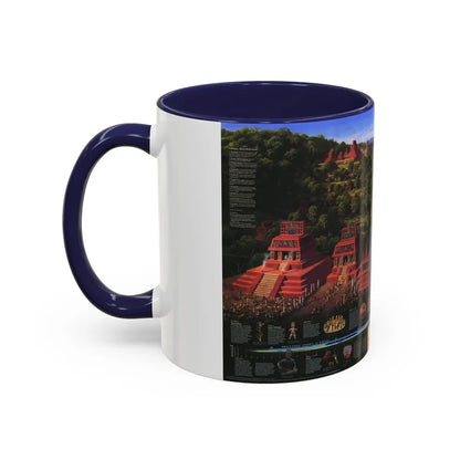 North America - The Mesoamericans (1997) (Map) Accent Coffee Mug - Go Mug Yourself