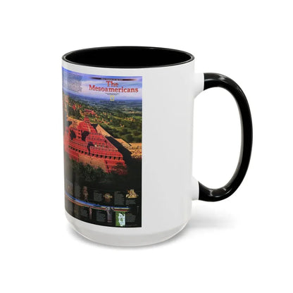 North America - The Mesoamericans (1997) (Map) Accent Coffee Mug - Go Mug Yourself