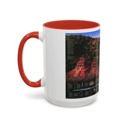North America - The Mesoamericans (1997) (Map) Accent Coffee Mug - Go Mug Yourself