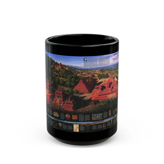 North America - The Mesoamericans (1997) (Map) Black Coffee Mug-15oz-Go Mug Yourself