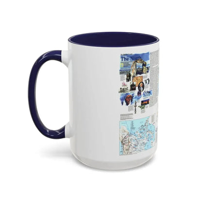 North America - The North (1997) (Map) Accent Coffee Mug - Go Mug Yourself
