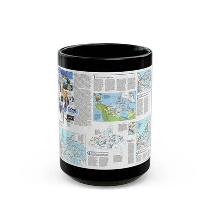 North America - The North (1997) (Map) Black Coffee Mug-15oz-Go Mug Yourself