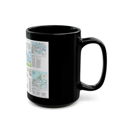 North America - The North (1997) (Map) Black Coffee Mug - Go Mug Yourself