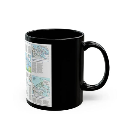 North America - The North (1997) (Map) Black Coffee Mug - Go Mug Yourself