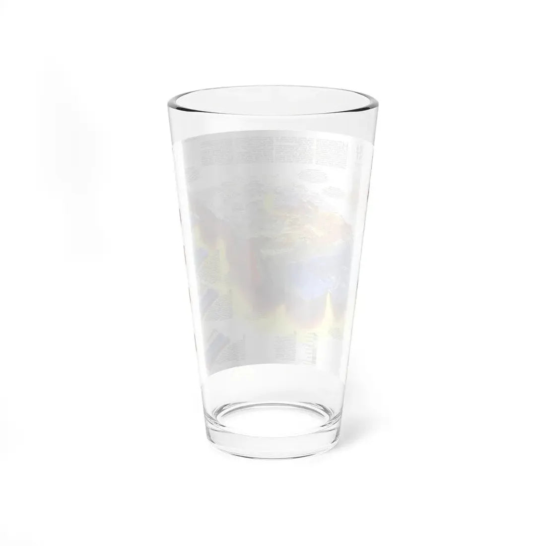 North America - The Shaping of a Continent (1985) (Map) Pint Glass 16oz - Go Mug Yourself