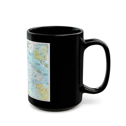 North America - Yukon and Northwest Territories (1997) (Map) Black Coffee Mug - Go Mug Yourself