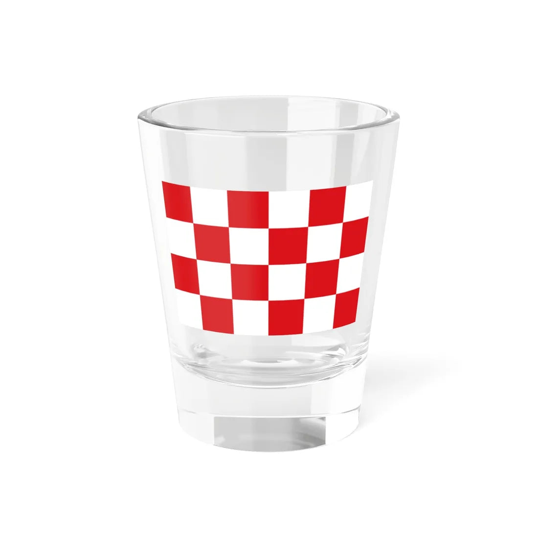 North Brabant-Flag (Netherlands) Shot Glass 1.5oz 1.5oz - Go Mug Yourself