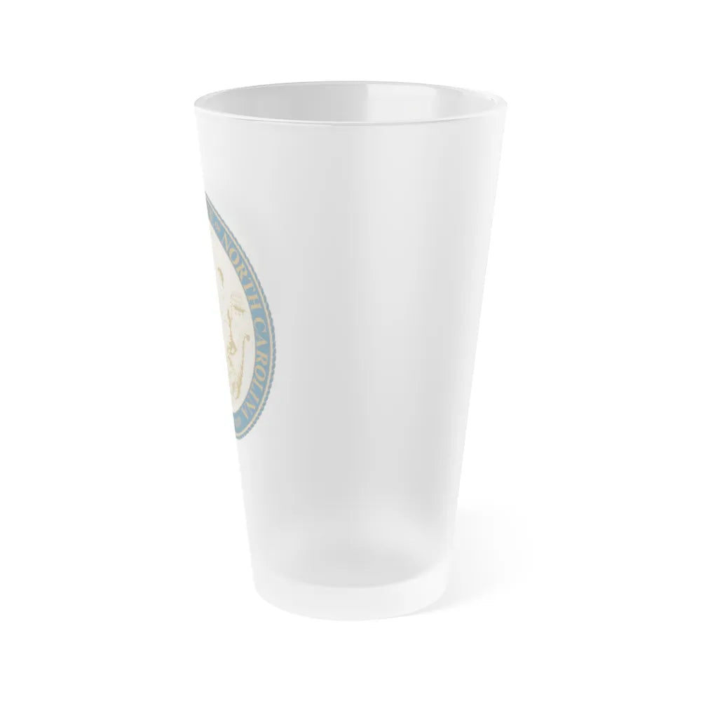 North Carolina Alternate - Frosted Pint Glass 16oz-Go Mug Yourself